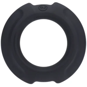 FLEXISTEEL Black Silicone Ring with Metal Core 35mm - Enhanced Durability