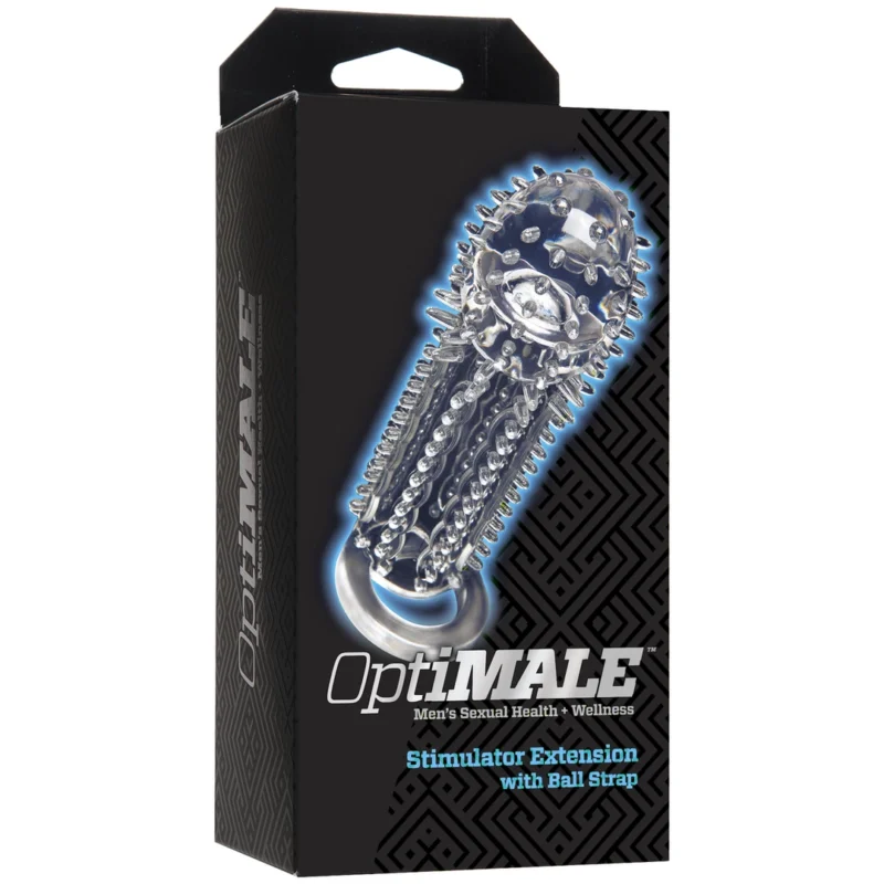 OptiMALE Extension Model with Soft Texture and Ball Strap, Clear