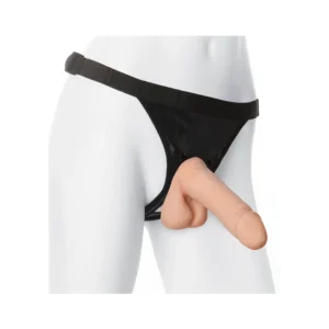 Doc Johnson ULTRASKYN Set 18cm - Adjustable Harness & System Plug