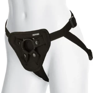 Doc Johnson Luxe Harness Adjustable Neoprene System Black 69”