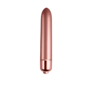 Touch of Velvet 10-Speed Compact Vibrating Bullet 9 cm Rose Blush