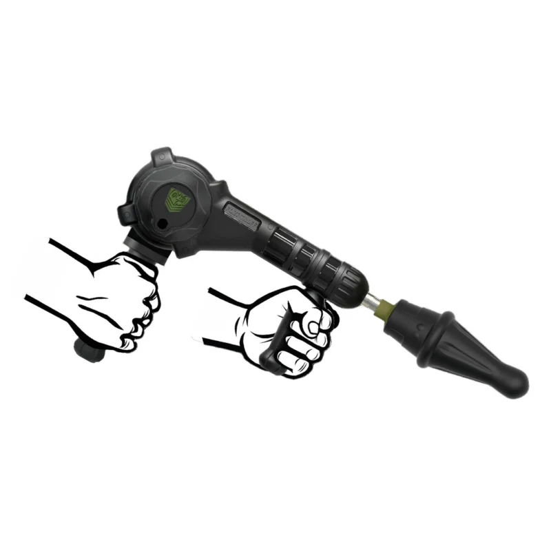 Fort Troff Gunner System 3-in-1 Modular Intimate Machine Set Black