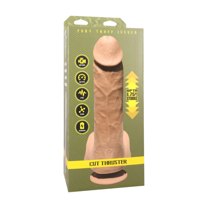 „Doc Johnson Cut Thruster Vanilla“ – „Dynamic Motion Intimate Machine“.