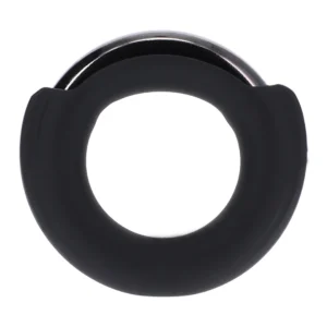 Oxballs Pinch Zero Ring Black - Extra-Wide Magnetic Metal Ring
