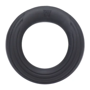 Rev Cock Throbber Large Black - Vibrating Intimate Ring Ergo Fit