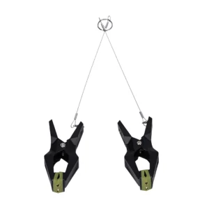 Hardwire Hangers Black/Green Advanced Silicone Grip System