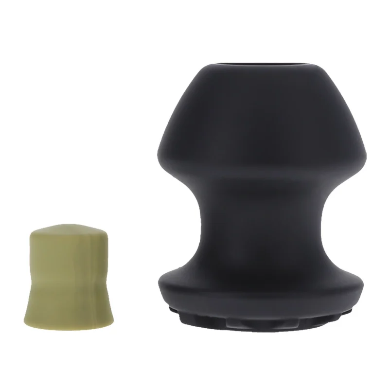 Oxballs Kum Keeper Plug Small Black - Flexible Silicone System