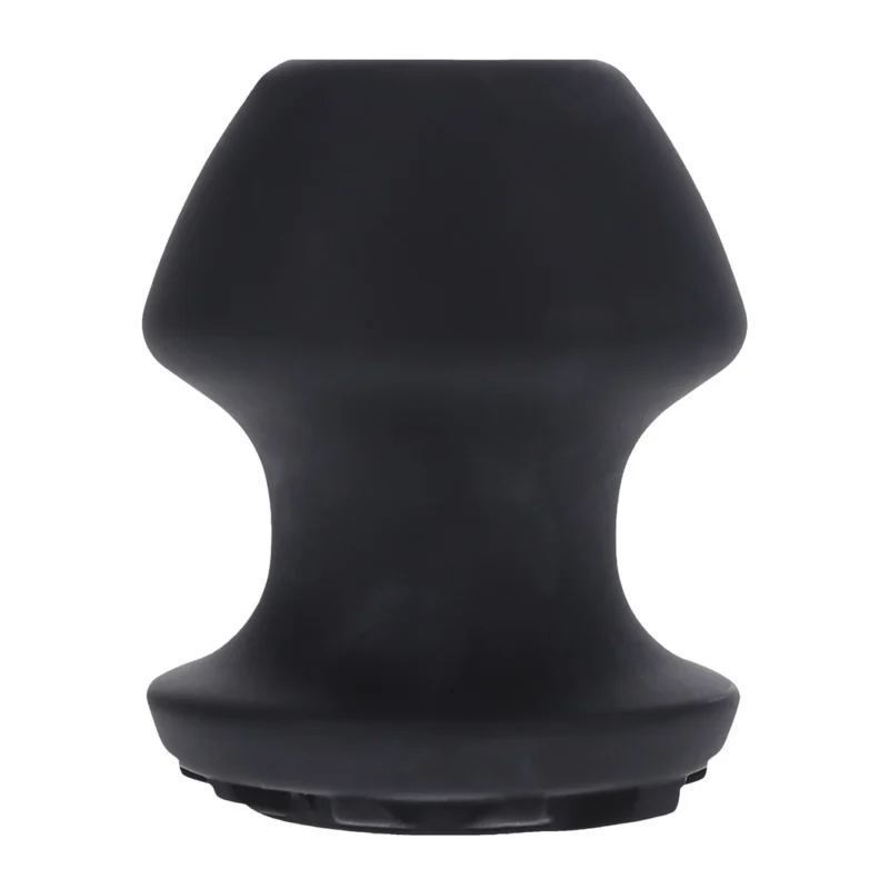 Oxballs Kum Keeper Medium Black - Silicone Plug with Removable Stopper