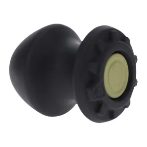 Oxballs Kum Keeper Large Black Anatomical Silicone Plug