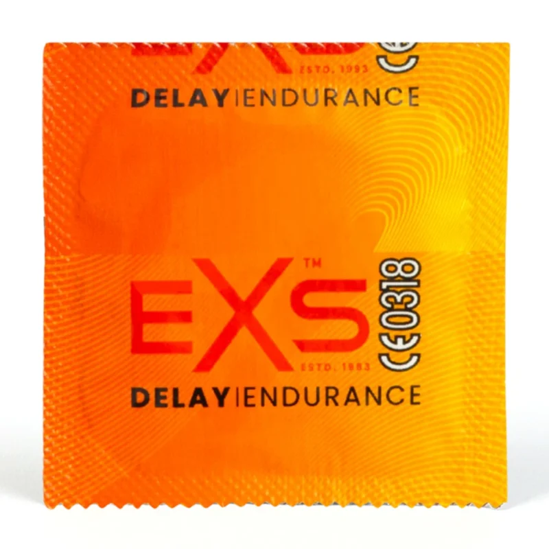EXS Endurance Delay 12-Pack Condoms with Lidocaine Lubricant 53mm