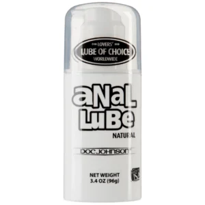 Doc Johnson Mega Pump Anal Lubricant Airless Bottle 100ml Natural