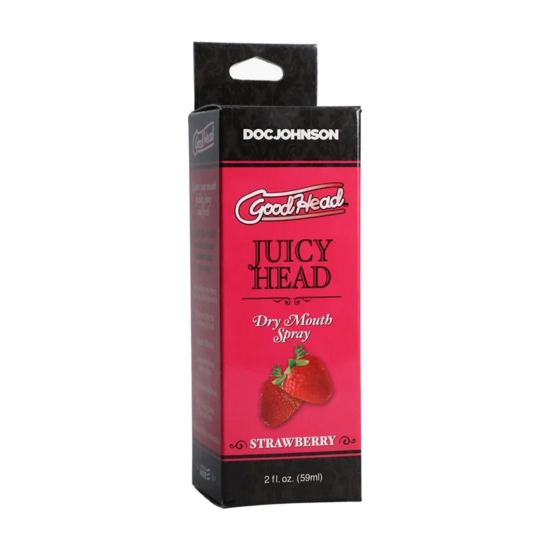 GoodHead Juicy Head Strawberry Oral Hydration Spray 60ml Vegan Formula