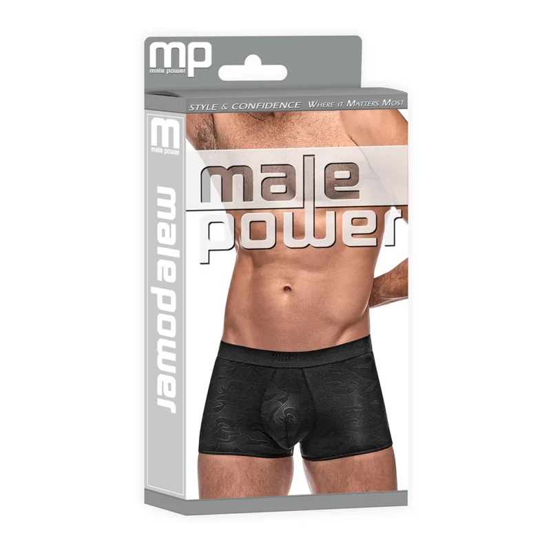 Male Power Impressions Mini Shorts S Black - Comfort Fit Design