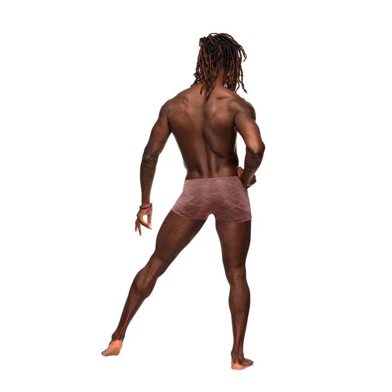 Male Power Inter-mingle Mini Short S Mauve - Low Waist Comfort Fit