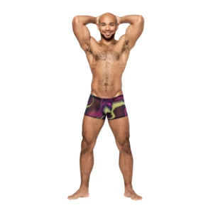 Male Power Mini Short L Pride - Comfort Fit, Contour Design, Colorful Style