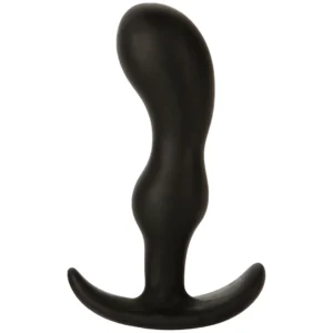 Blush Naughty 2 Anal Plug Set Silicone - Black, 3 Sizes