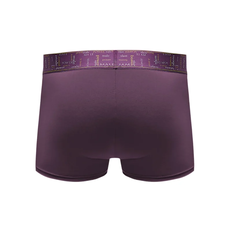 Male Power Avant-Garde Enhancer Shorts XL Eggplant Comfort Fit