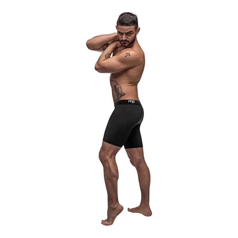 Male Power Black Nite Compression Shorts S - Above Knee Support