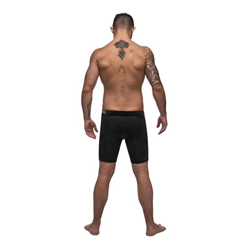 Male Power Black Nite Compression Shorts S - Above Knee Support