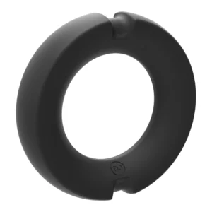 The Paradox Silicone-Metal 35mm Comfort Band Black Ring by CalExotics