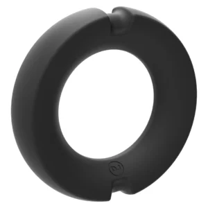 The Paradox Silicone-Metal Hybrid Intimate Ring 45mm Black Ergonomic Fit