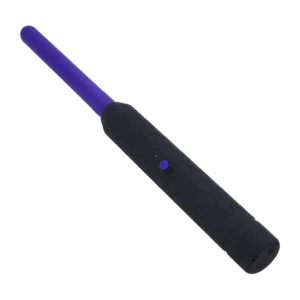 Kink by Doc Johnson The Stinger Electroplay Wand Black/Violet Grip