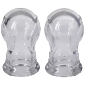 Doc Johnson Tweak Nipple Sucker Set Transparent Design 2 pcs