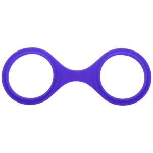 Merci Silicone Wrist Cuffs Purple - Flexible Seamless Design