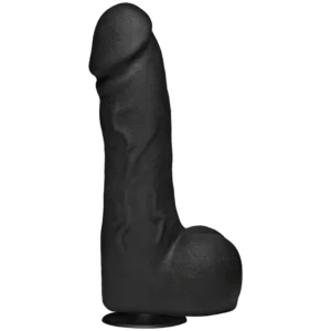 Doc Johnson The Perfect Cock 25 cm Black Dual Density Model