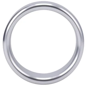 Rock Solid Brushed Alloy Ring Medium - Lightweight Aluminum System