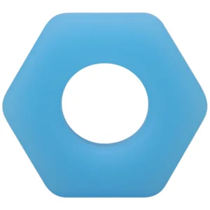 The Cog Silicone Ring Glow-in-the-Dark Phthalate-Free 50 mm