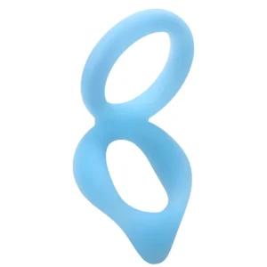 Rock Solid Dual Enhancer Silicone Double Support Ring Black