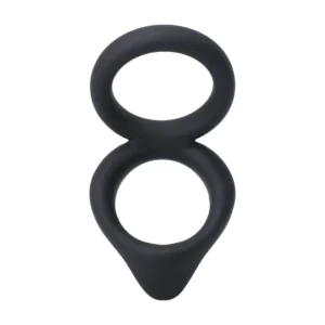 Rock Solid Dual Enhancer Ring with Textured Stimulating Surface