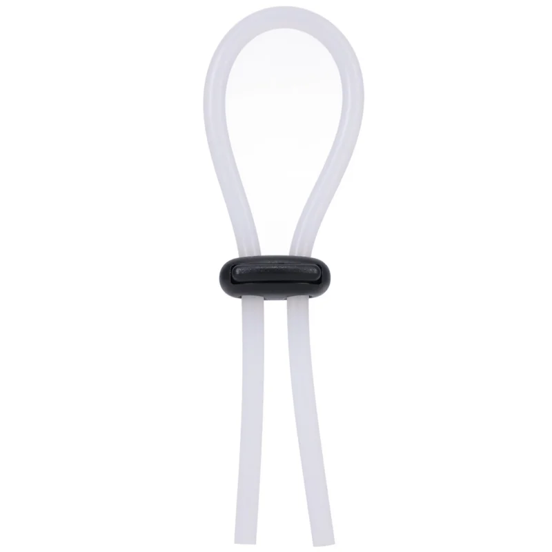 nsnovelties Lasso Double Adjustable Silicone Strap Black