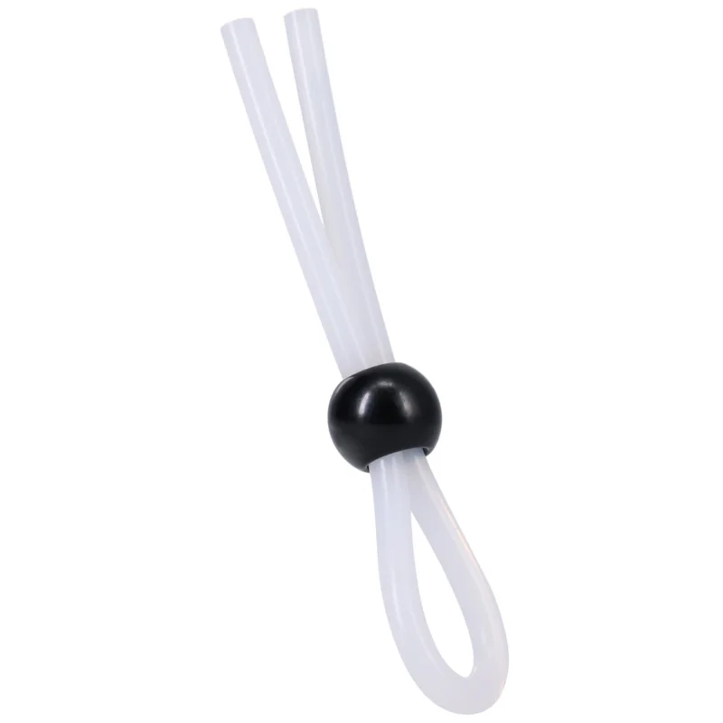 XR Brands Lasso Single Lock Adjustable Silicone Intimate Loop Black