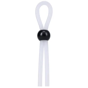 XR Brands Lasso Single Lock Adjustable Silicone Intimate Loop Black