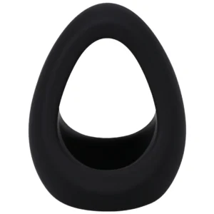 Rock Solid The Stretcher Dual Support Silicone Ring Black