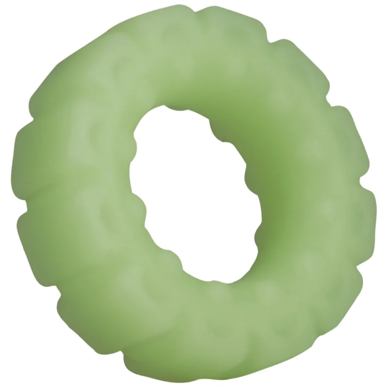 Oxballs The Tire Intimate Silicone Ring Glow-in-the-Dark, Wide Design