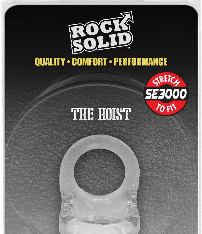 Rock Solid The Hoist Dual Silicone Comfort Support Ring Black