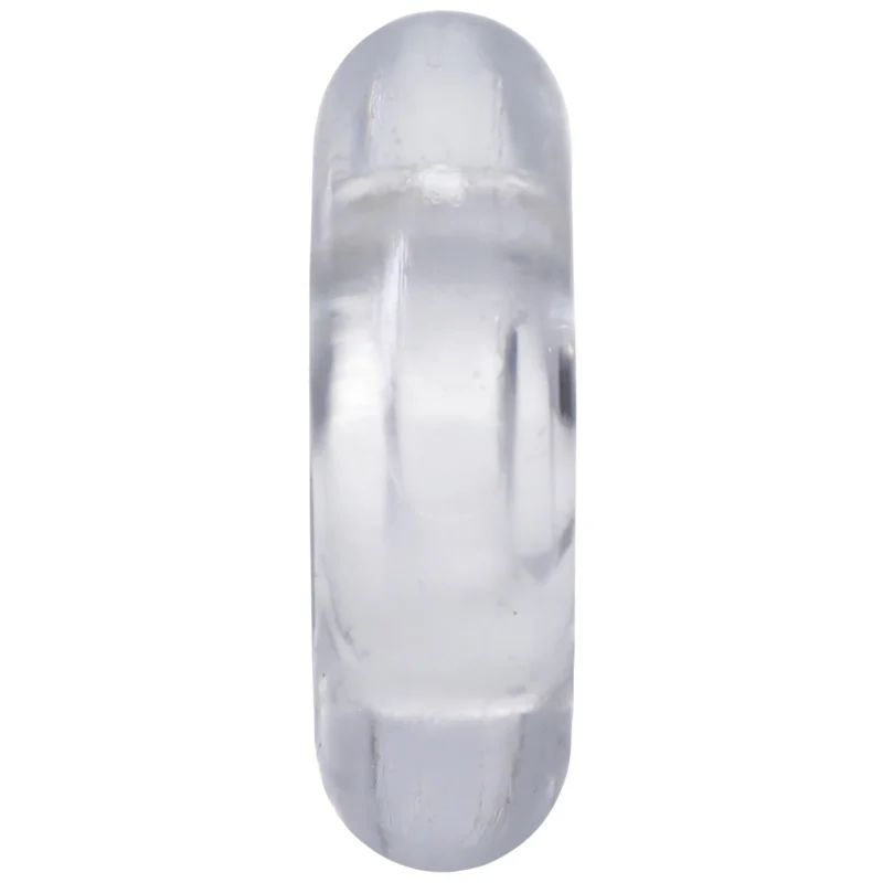Blush Novelties The 3X Donut Adjustable Ring TPE Body-Safe Clear