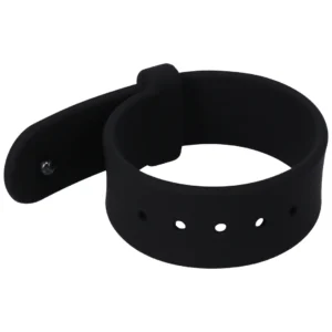CalExotics The Belt Adjustable Silicone Comfort Ring Black