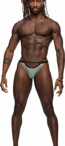 Male Power Magnificence Jock L/XL Jade - Supportive Elastic Bands