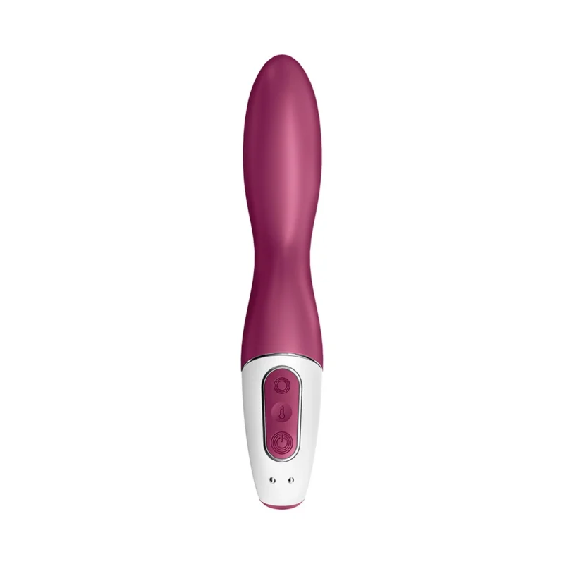Satisfyer Hot Spot Intimate Warming Massage Device Bluetooth Pink