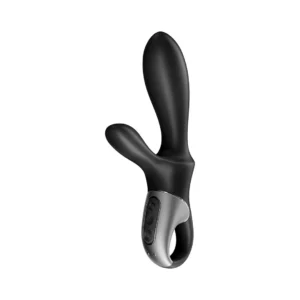 Satisfyer Heat Climax Intimate Warming Vibrator Black Bluetooth