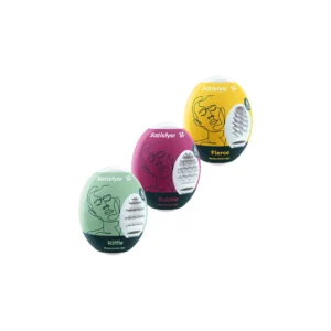 Satisfyer Egg Set Riffle Bubble Fierce - 3-Piece Intimate Device Kit