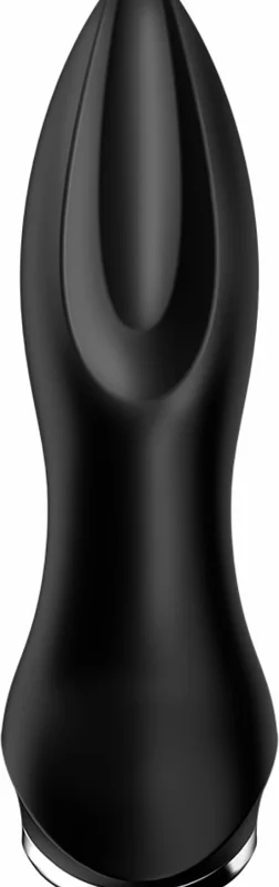 Satisfyer Rotator Plug 2+ Vibrating Plug App-Controlled Silicone Black