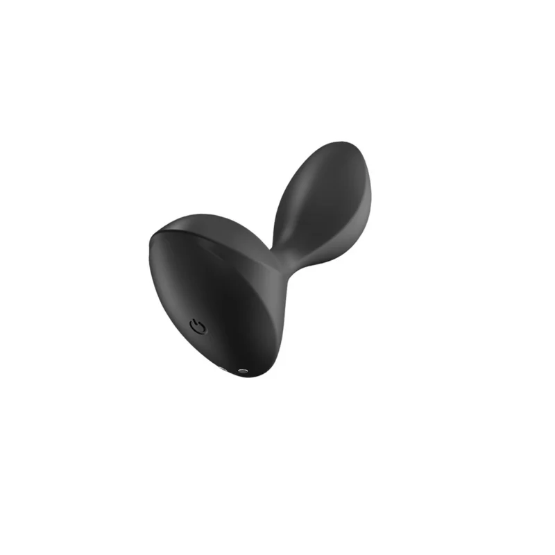Satisfyer Sweet Seal Vibrating Plug with App Control, Black, Silicone
