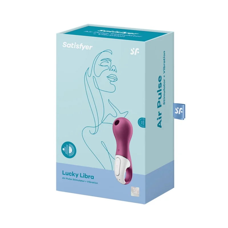 Satisfyer Lucky Libra Intimate Air Pulse & Vibration Device - Pink
