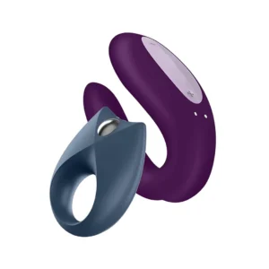 Satisfyer Partner Box 2 - Royal One & Double Joy, Silicone, Bluetooth Set