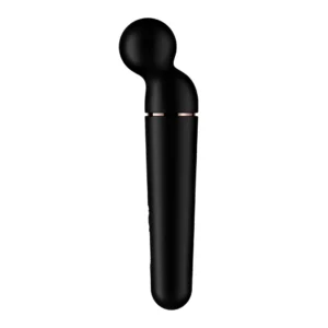 Satisfyer Planet Wand-er Massager Black & Rosegold - 10 Modes, Waterproof